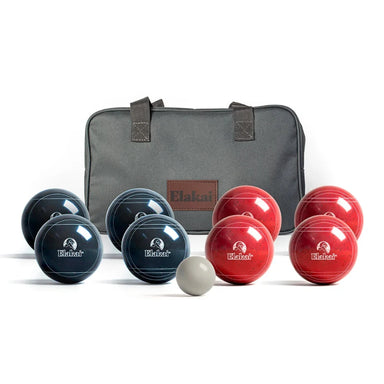 Durable Premium Resin 107mm Rambler Bocce Ball Set - Includes Premium Carry Bag