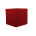 Gloss_Red_Montroy cube planter